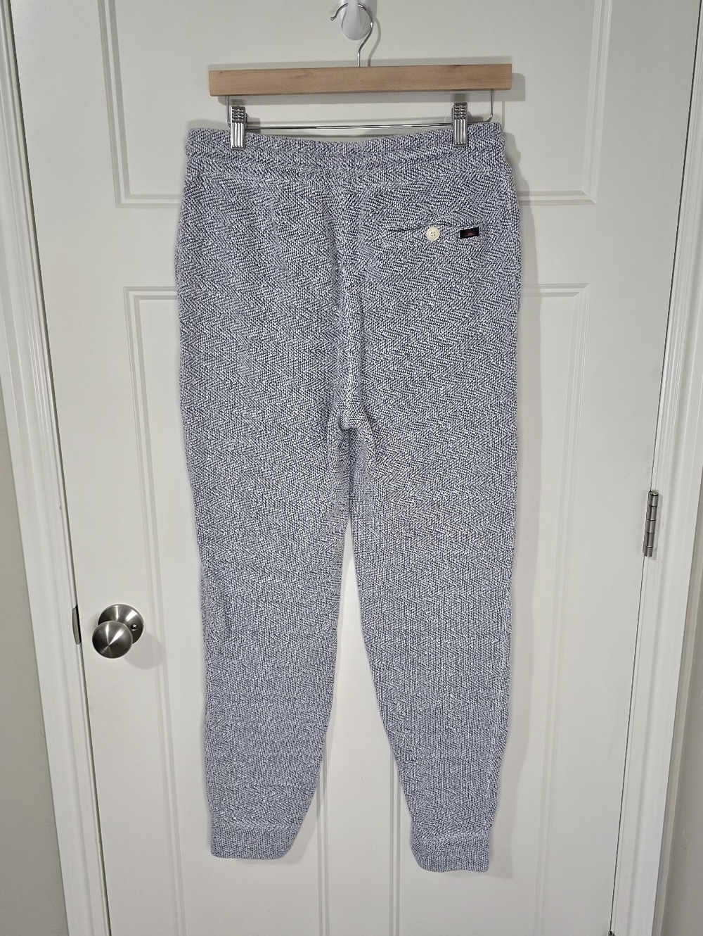 FAHERTY Men's Whitewater Sweatpant Light Blue Medium Athleisure Casual - Picture 3 of 10